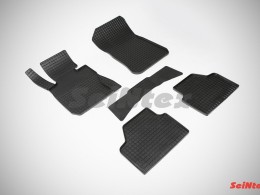 Коврики резиновые (рисунок Сетка) для BMW X-1 E-84 2009-2015