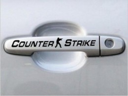 Наклейки на ручки авто COUNTER STRIKE