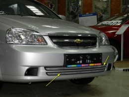 Защита радиатора для Chevrolet Lacetti sedan,wagon